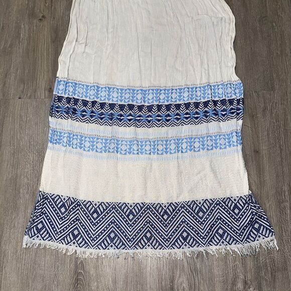 CALVIN KLEIN Cream & Blue with sparkle effect each end is different. - Picture 5 of 8